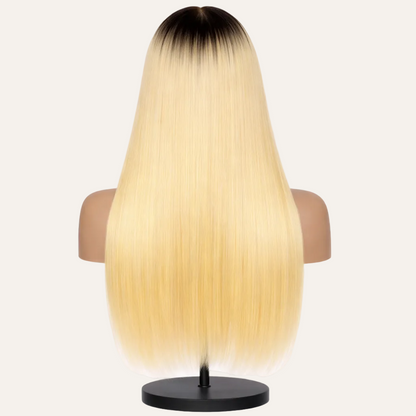 HairMakiti-Perruque_Noir_Et_Blond_Bresilienne_360_Full_Lace_Lisse_Pre-epilee_Remy_Hair-1