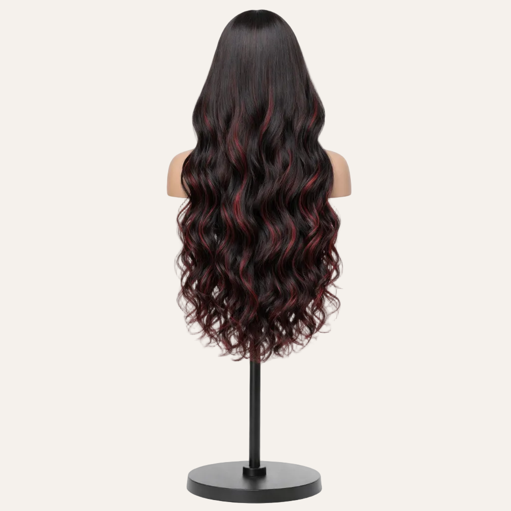 HairMakiti-Perruque_Sans_Colle_Noir_Et_Rouge_Bordeaux_Bresilienne_Lace_Front_13x6_Ondulee_Souple_Remy_Hair_1