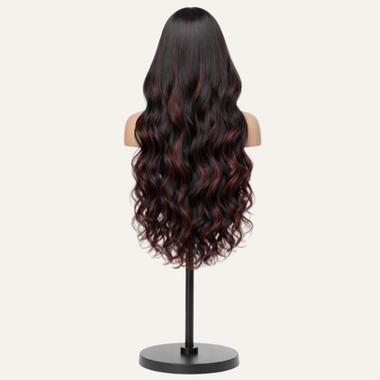 HairMakiti-Perruque_Sans_Colle_Noir_Et_Rouge_Bordeaux_Bresilienne_Lace_Front_13x6_Ondulee_Souple_Remy_Hair_1
