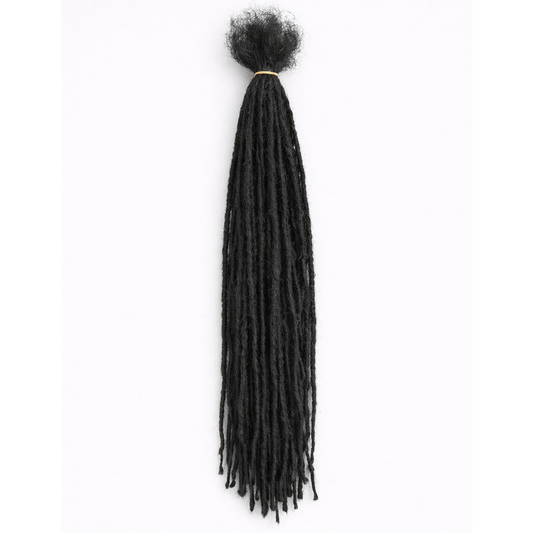 Mèches à tresser Noir Brésiliennes Microlocs Crépus Crochet Faux Locs – Cheveux naturels