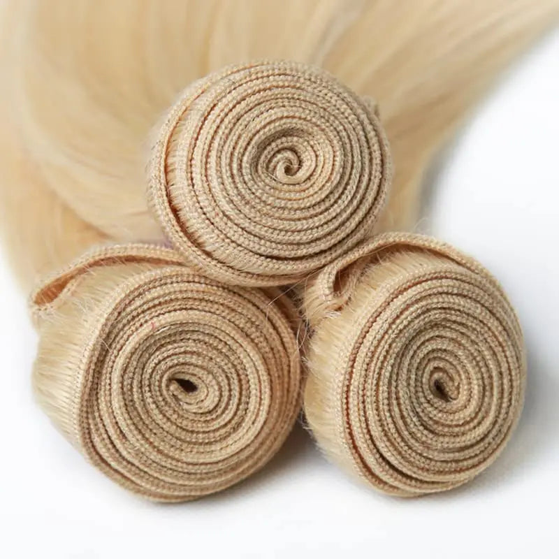 Tissage Blond platine Brésilien Lisse – Remy Hair