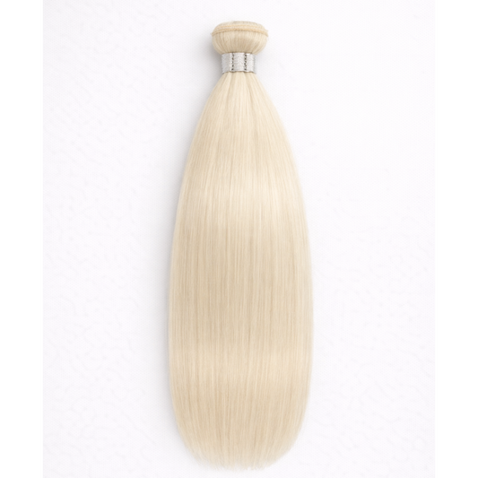 Tissage_Blond_platine_Bresilien_Lisse_Remy_Hair