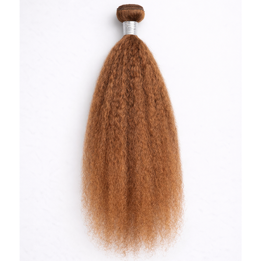 Tissage Brun Chocolat Indien Crépu – Raw Hair