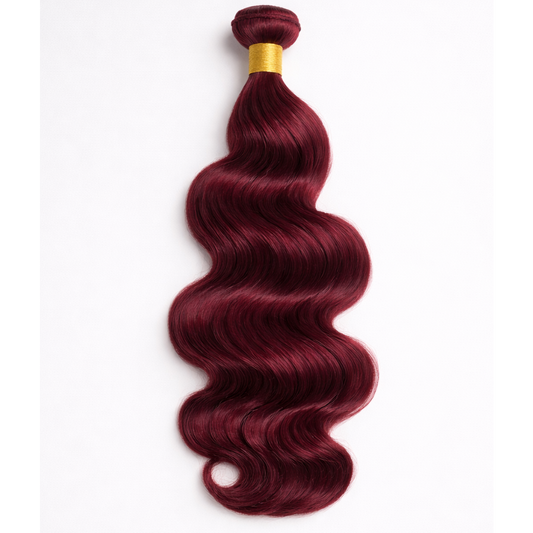 Tissage_Rouge_Bordeaux_Bresilien_Ondule_Virgin_Hair